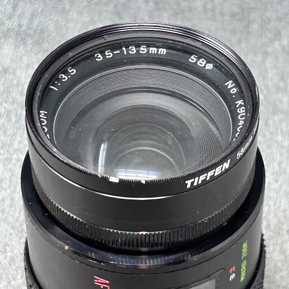 KALIMAR AF 35-135mm 1:3.5 Macro Zoom Lens 58mm Made in Korea K9040027